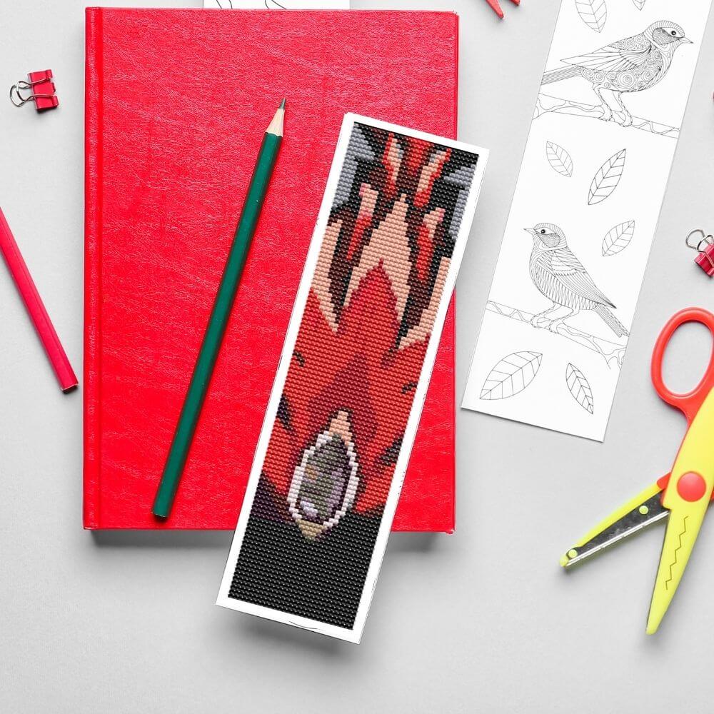 Snakeshead Bookmark Cross Stitch Pattern