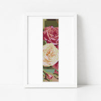 Roses Bookmark Cross Stitch Kit - Bookmark Cross Stitch Kit - The Art of Stitch