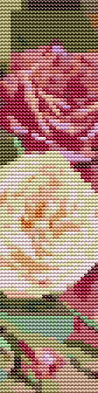 Roses Bookmark Cross Stitch Kit | The Art of Stitch