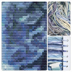 Blue Winter Bookmark Cross Stitch Kit