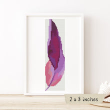 A Feather Bookmark Cross Stitch Pattern | The Art of Stitch