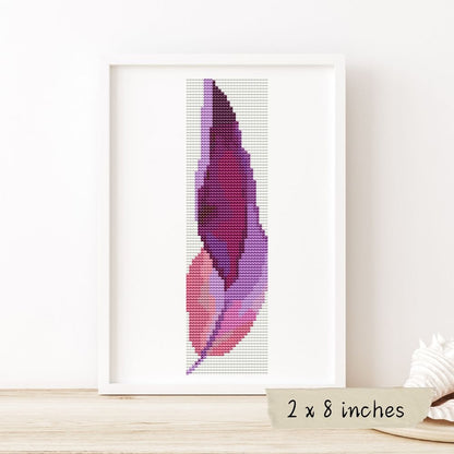 A Feather Bookmark Cross Stitch Kit | The Art of Stitch