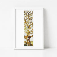 Tree of Life Bookmark Cross Stitch Kit - Bookmark Cross Stitch Kit - Gustav Klimt