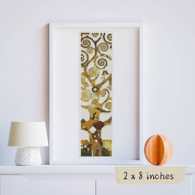 Tree of Life Bookmark Cross Stitch Pattern