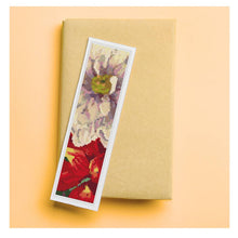 Japan Dahlia Bookmark Cross Stitch Pattern | Tanigami Konan