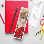 Japan Dahlia Bookmark Cross Stitch Kit