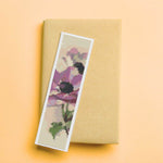 Purple Flowers Bookmark Cross Stitch Pattern by Catharina Klein