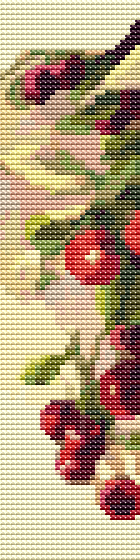 Berries Bookmark Cross Stitch Kit | Catharina Klein