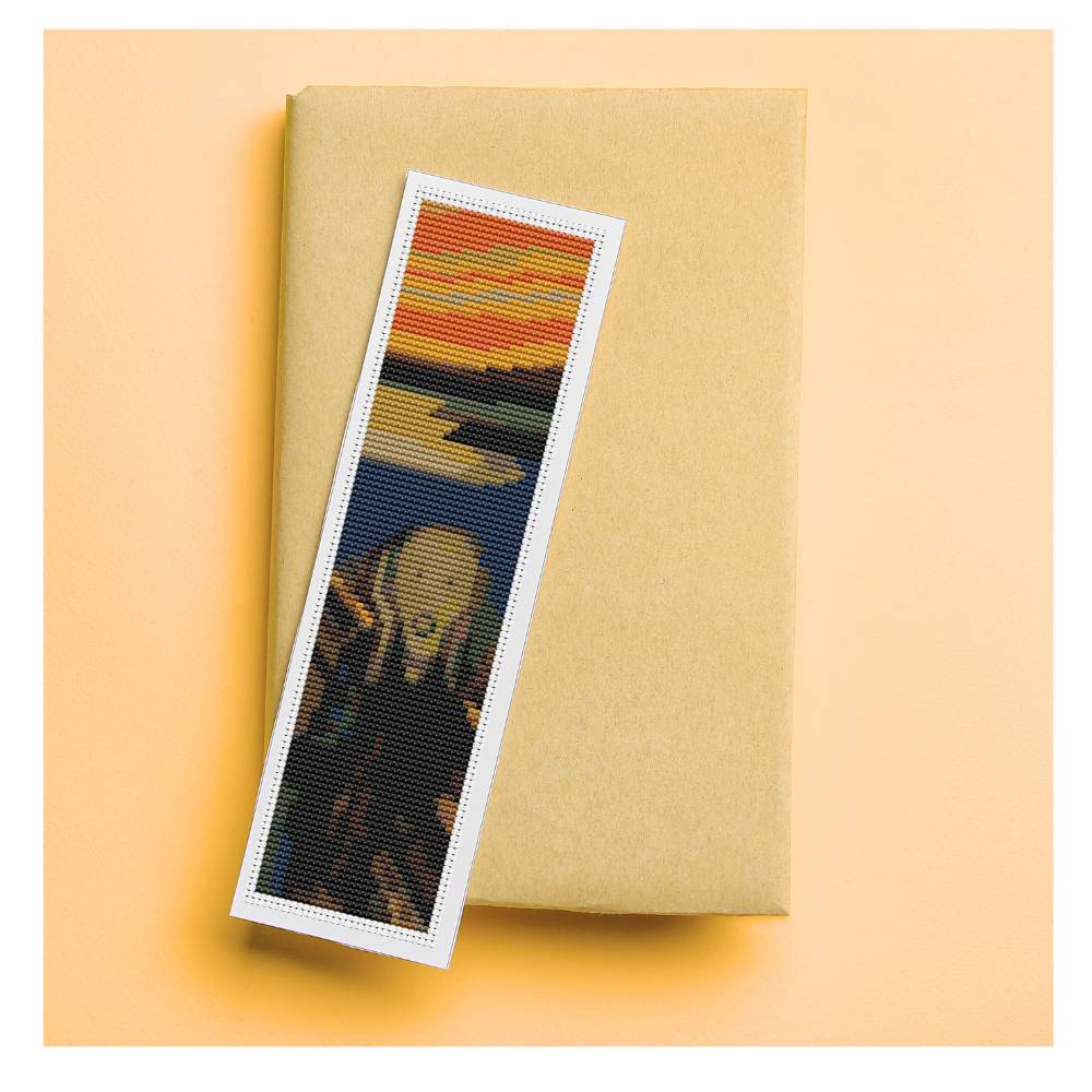 The Scream Bookmark Cross Stitch Kit | Edvard Munch