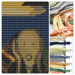 The Scream Bookmark Cross Stitch Kit