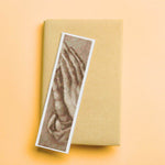 Praying Hands In Sepia Bookmark Cross Stitch Pattern by Albrecht Durer