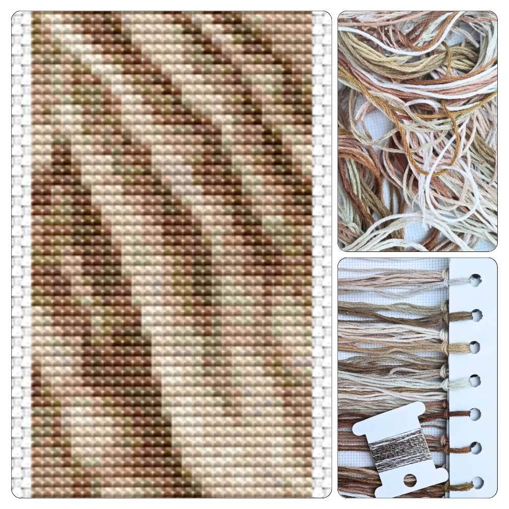 Praying Hands In Sepia Bookmark Cross Stitch Kit by Albrecht Durer