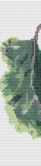 A Side of Kale Bookmark Cross Stitch Kit | The Art of Stitch