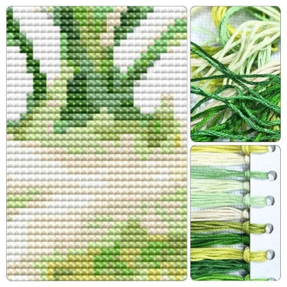 A Side of Turnip Bookmark Cross Stitch Kit