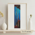 Blue Sky Bookmark Cross Stitch Pattern by Emily Carr
