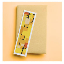 Characters in Yellow Bookmark Cross Stitch Kit | Paul Klee