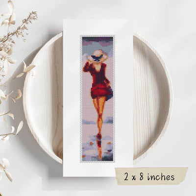TGIF Bookmark Cross Stitch Pattern
