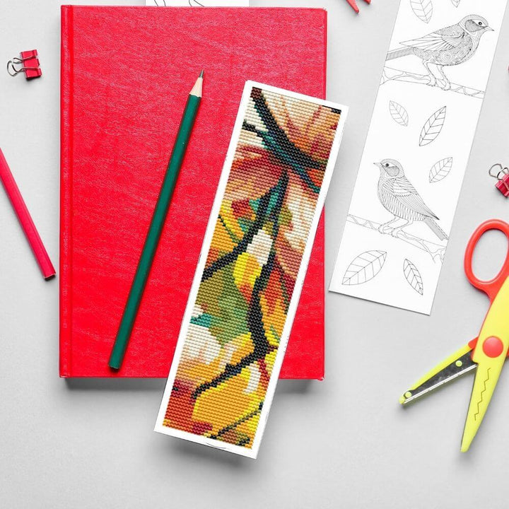 Petals I Bookmark Cross Stitch Kit - Bookmark Cross Stitch Kit - The Art of Stitch