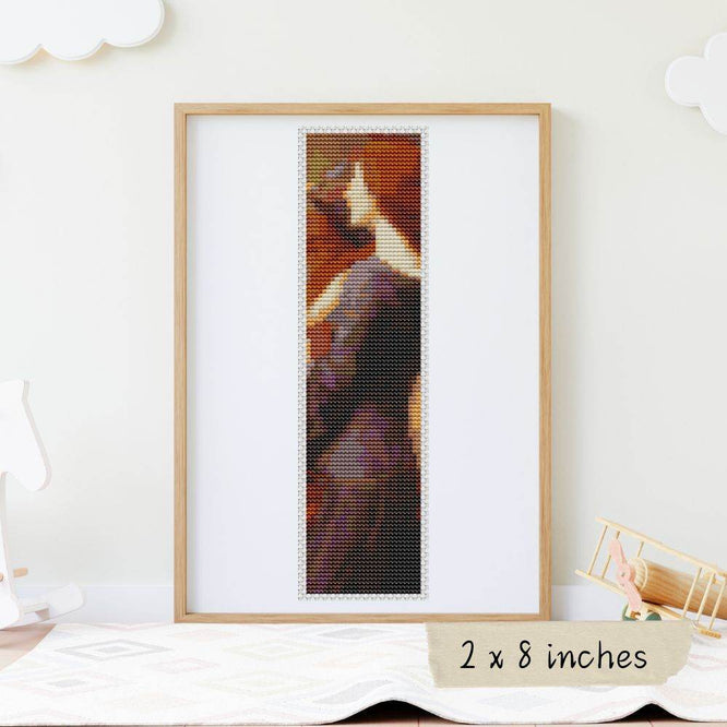 Miranda Bookmark Cross Stitch Pattern