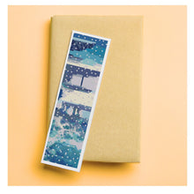 Snow on Lake Bookmark Cross Stitch Kit | Kawase Hasui