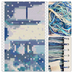Snow on Lake Bookmark Cross Stitch Kit