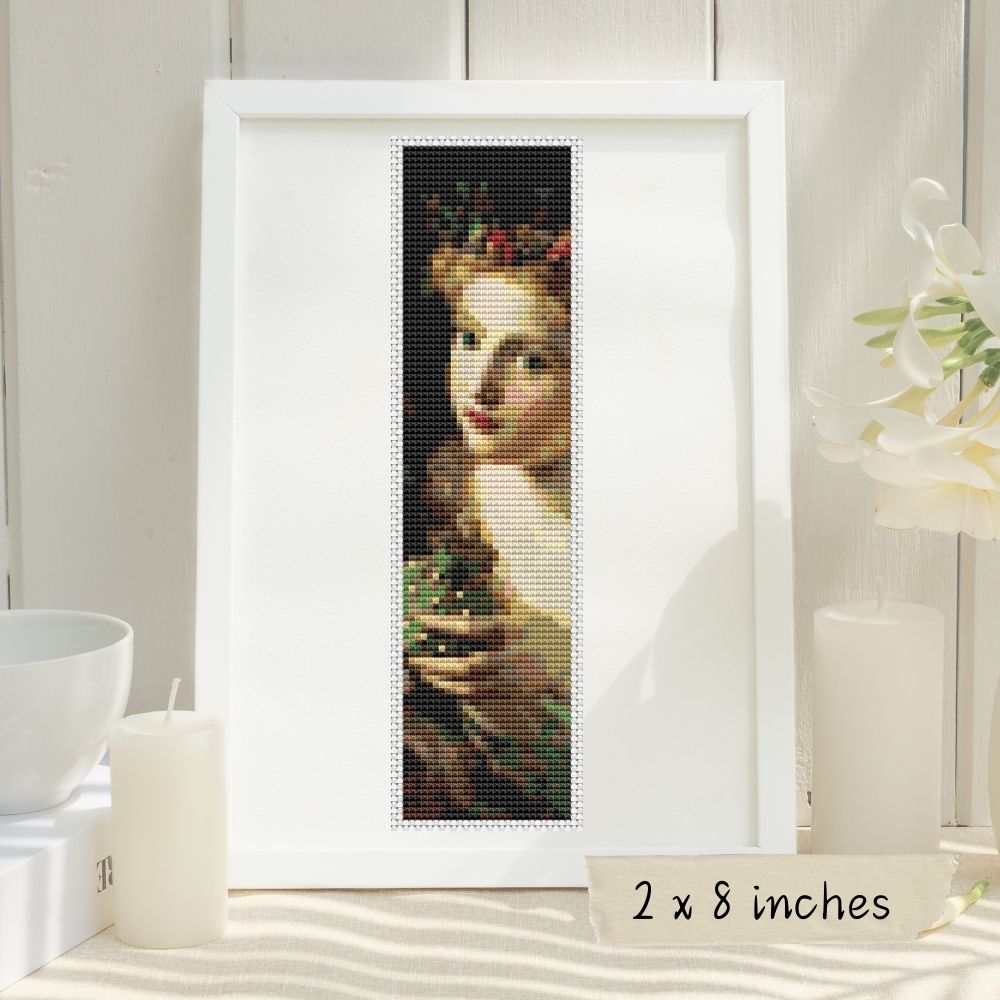 Take the Fair Face of Woman Bookmark Cross Stitch Kit