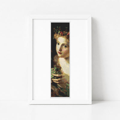 Take the Fair Face of Woman Bookmark Cross Stitch Kit