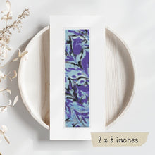 Violet Currents Bookmark Cross Stitch Pattern