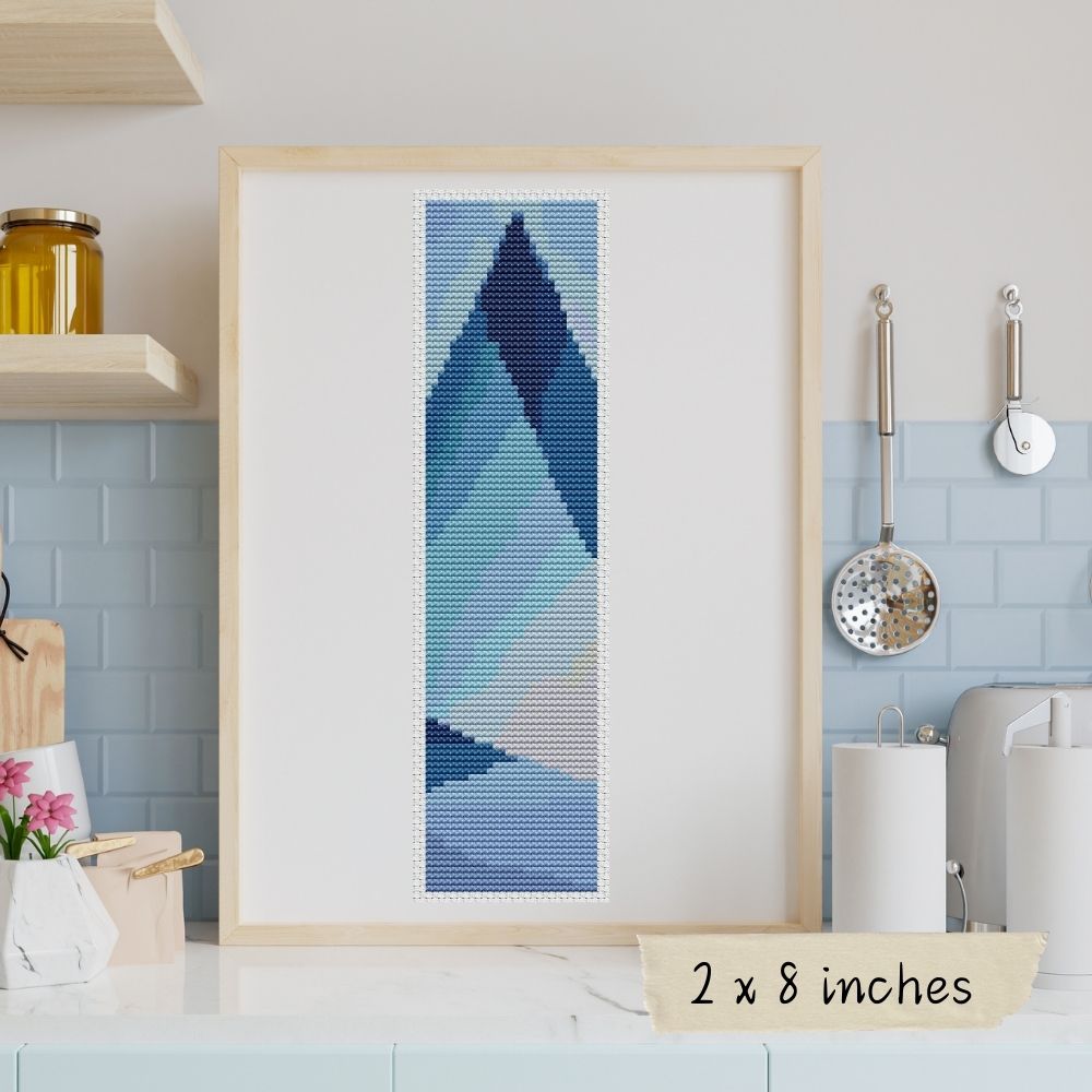 Hanover Abstract Bookmark Cross Stitch Pattern