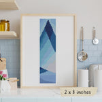 Hanover Abstract Bookmark Cross Stitch Pattern