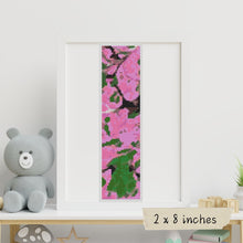 Pink Nova Bookmark Cross Stitch Pattern