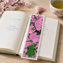 Pink Nova Bookmark Cross Stitch Kit - Bookmark Cross Stitch Kit - Omair Gul