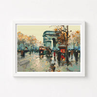 Arc de Triomphe Cross Stitch Kit - Premium Cross Stitch Kit - Antoine Blanchard