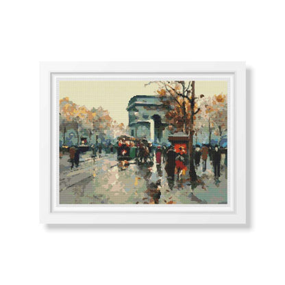 Arc de Triomphe Cross Stitch Kit | Antoine Blanchard