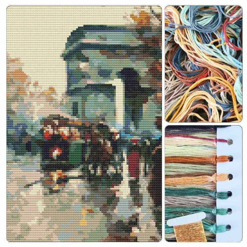 Arc de Triomphe Cross Stitch Kit