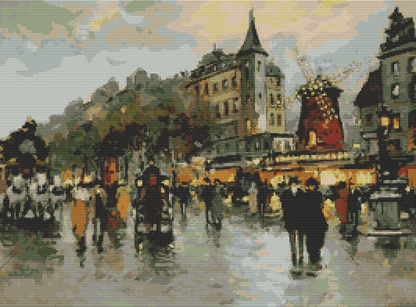 Landmark in Paris Cross Stitch Kit | Antoine Blanchard