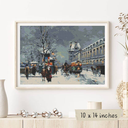 Port St Denis Cross Stitch Kit