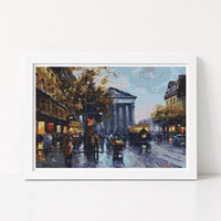 Rue Royal Madeleine Cross Stitch Kit - Premium Cross Stitch Kit - Antoine Blanchard