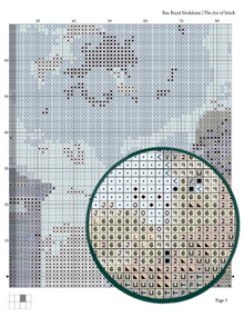 Rue Royal Madeleine Cross Stitch Pattern - Premium Cross Stitch Pattern - Antoine Blanchard