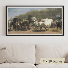 The Horse Fair Cross Stitch Kit | Rosa Bonheur