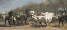 The Horse Fair Cross Stitch Kit | Rosa Bonheur