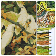 Sulphur Crested Cockatoos Cross Stitch Kit - Premium Cross Stitch Kit - Jessie Arms Botke