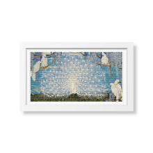 Peacock and Cockatoos Cross Stitch Kit | Jessie Arms Botke