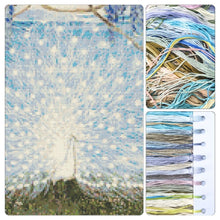 Peacock and Cockatoos Cross Stitch Kit - Premium Cross Stitch Kit - Jessie Arms Botke