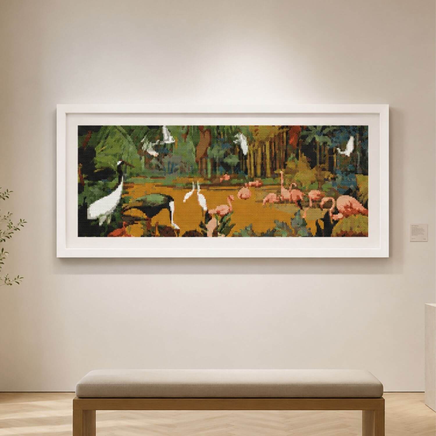 Jungle Scene Cross Stitch Pattern - Premium Cross Stitch Pattern - Jessie Arms Botke