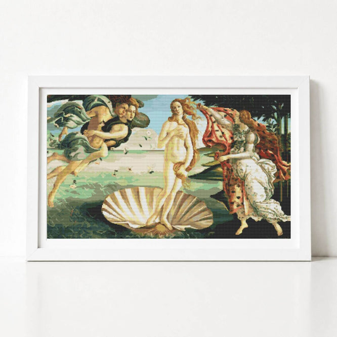 The Birth of Venus Cross Stitch Kit