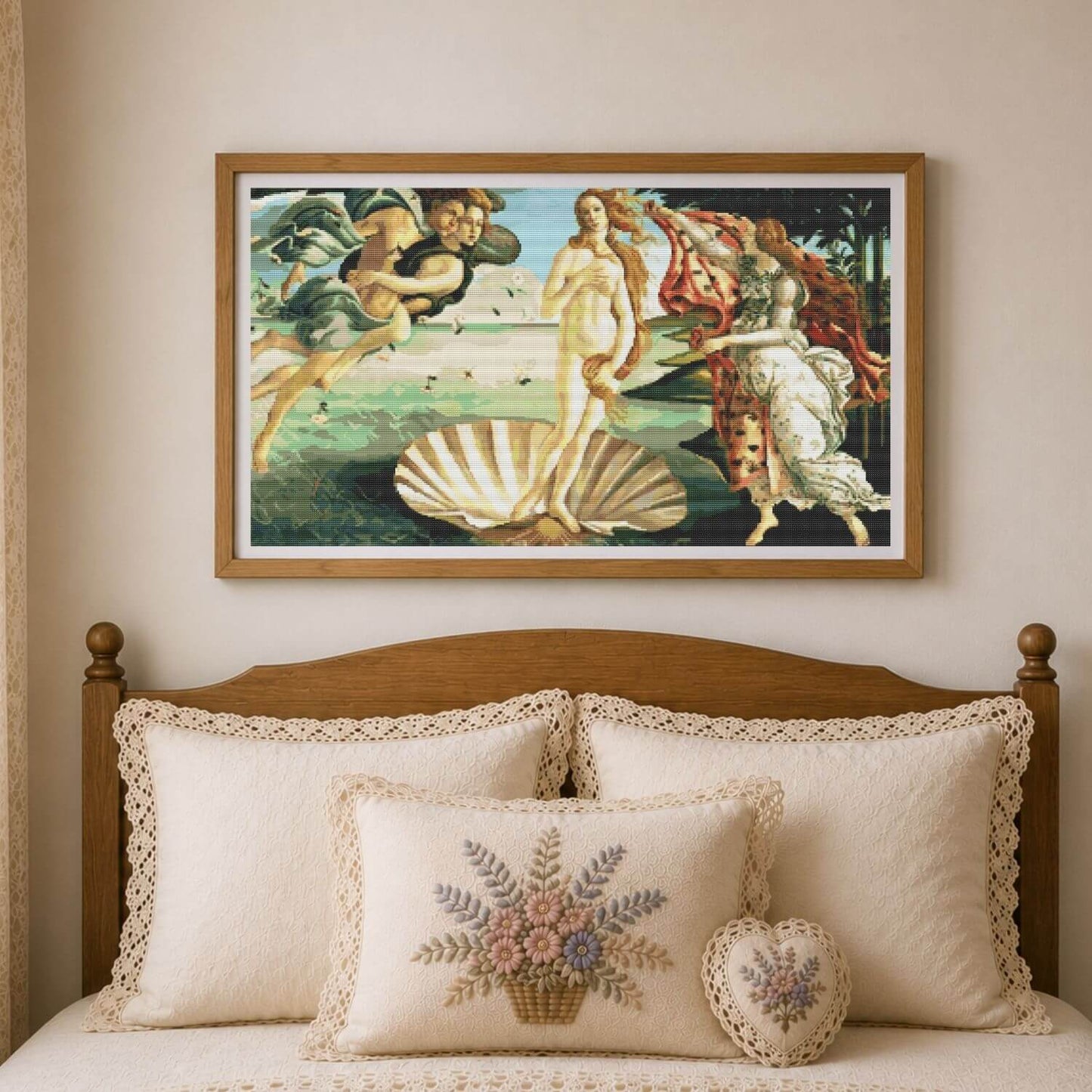 The Birth of Venus Cross Stitch Pattern - Premium Cross Stitch Pattern - Sandro Botticelli