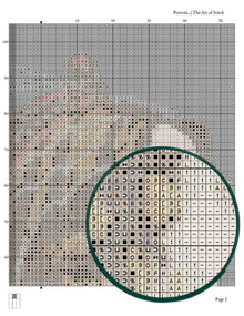 Portrait of a Young Woman Cross Stitch Kit - Premium Cross Stitch Kit - Sandro Botticelli