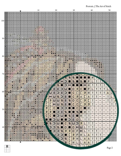 Portrait of a Young Woman Cross Stitch Kit - Premium Cross Stitch Kit - Sandro Botticelli