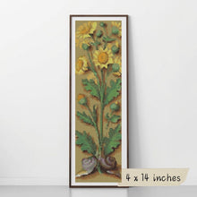 Yellow Flowers Cross Stitch Kit